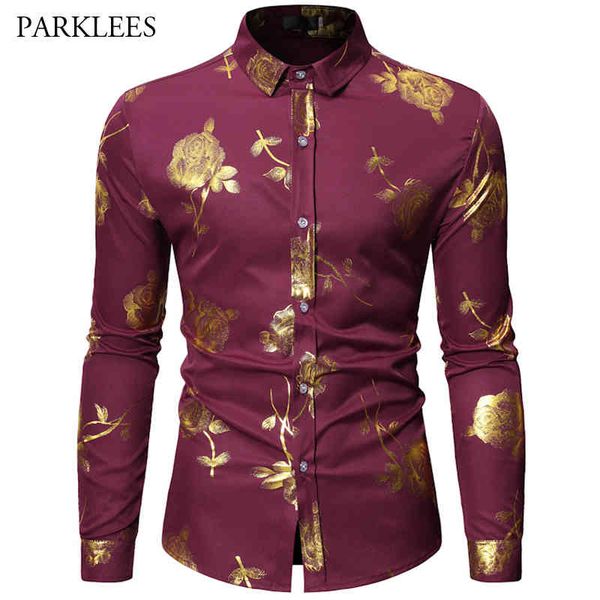 printed bronzing shirt men's spring and autumn business casual chemise homme slim fit wedding dress shirts for male 210524, White;black
printed bronzing shirt men's spring and autumn business casual chemise homme slim fit wedding dress shirts for male 210524, White;black
