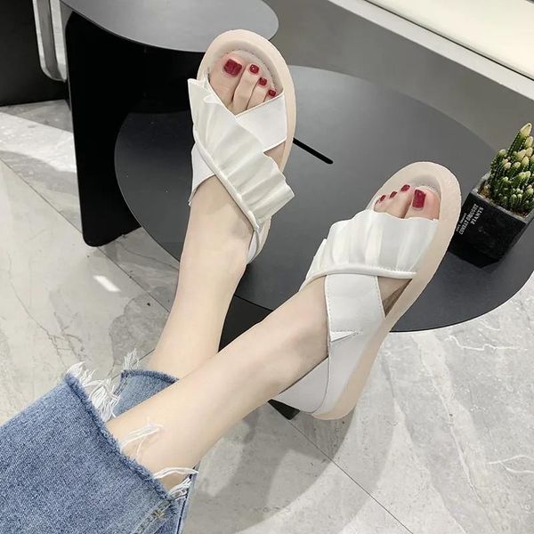 sweet ruffles sandals women casual platform jelly sole summer flats fashion black white pink harajuku chunky shoes 2021
sweet ruffles sandals women casual platform jelly sole summer flats fashion black white pink harajuku chunky shoes 2021