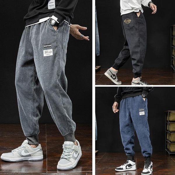 autumn winter ly fashion cargo pants men loose fit casual corduroy harem trousers streetwear hip hop joggers hombre men's, Black
autumn winter ly fashion cargo pants men loose fit casual corduroy harem trousers streetwear hip hop joggers hombre men's, Black