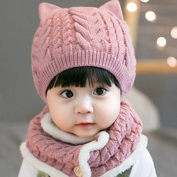 caps & hats winter warm baby hat scarf set cute knitted thicken boys girls with ears solid color kids children bonnet beanie cap, Yellow
caps & hats winter warm baby hat scarf set cute knitted thicken boys girls with ears solid color kids children bonnet beanie cap, Yellow