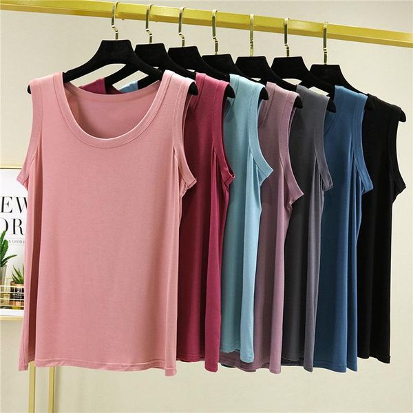 camisoles & tanks women summer sleeveless tank modal basic camisole elastic soft breathable t-shirt singlet casual female undershir, Black;white
camisoles & tanks women summer sleeveless tank modal basic camisole elastic soft breathable t-shirt singlet casual female undershir, Black;white