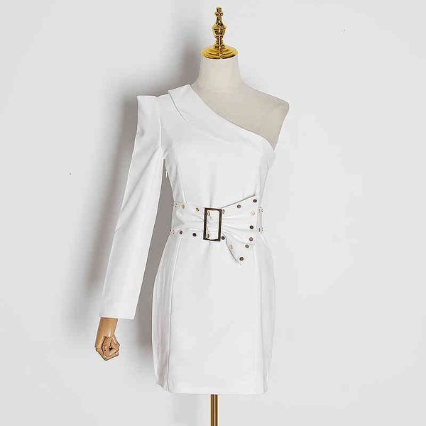 casual dresses twotwinstyle rivets dressed irregularly for female asymmetric puff sleeve collar a fashion shoulder xe60, Black;gray
casual dresses twotwinstyle rivets dressed irregularly for female asymmetric puff sleeve collar a fashion shoulder xe60, Black;gray