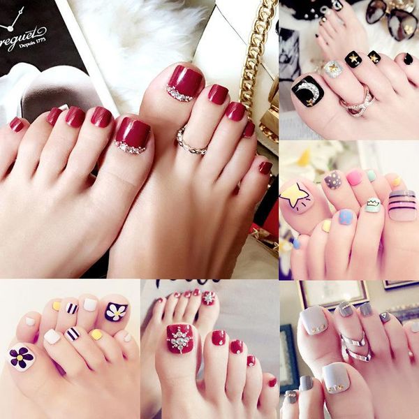 false nails fake nail manicure finished wear patch foot finger piece 24 j collection, Red;gold
false nails fake nail manicure finished wear patch foot finger piece 24 j collection, Red;gold
