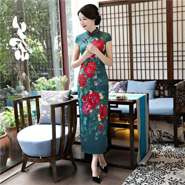 ethnic clothing cheongsam long 2021 autumn & winter dress retro fashion less ladies manufacturers wholesale, Red
ethnic clothing cheongsam long 2021 autumn & winter dress retro fashion less ladies manufacturers wholesale, Red