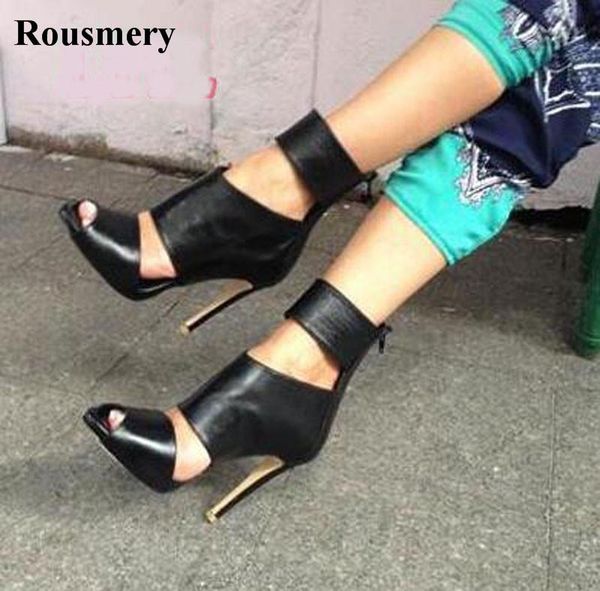 summer selling women fashion open toe black leather gladiator sandals ankle wrap cut-out high heel
summer selling women fashion open toe black leather gladiator sandals ankle wrap cut-out high heel