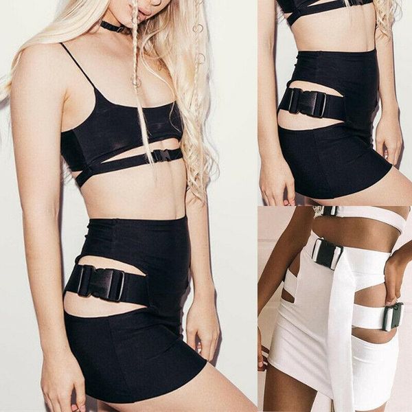 ladies irregular skirt gothic punk dance clubwear short mini bodycon slim skirts, Black
ladies irregular skirt gothic punk dance clubwear short mini bodycon slim skirts, Black