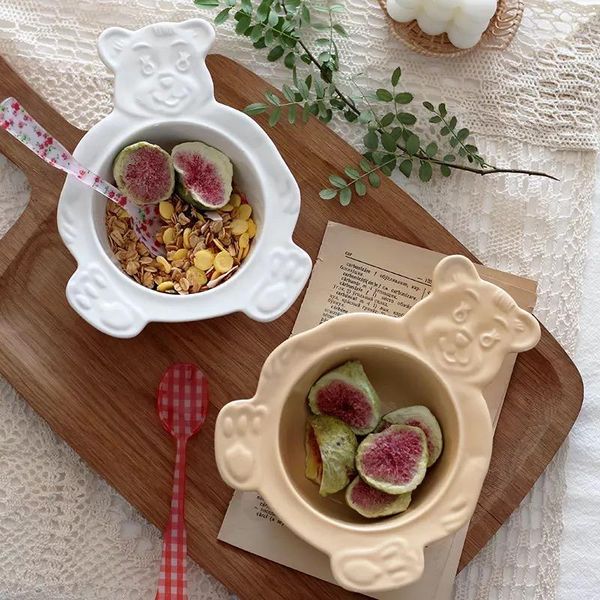 dishes & plates korean ins style lovely bear bowl retro dessert cereal breakfast ceramic oat yogurt salad
dishes & plates korean ins style lovely bear bowl retro dessert cereal breakfast ceramic oat yogurt salad