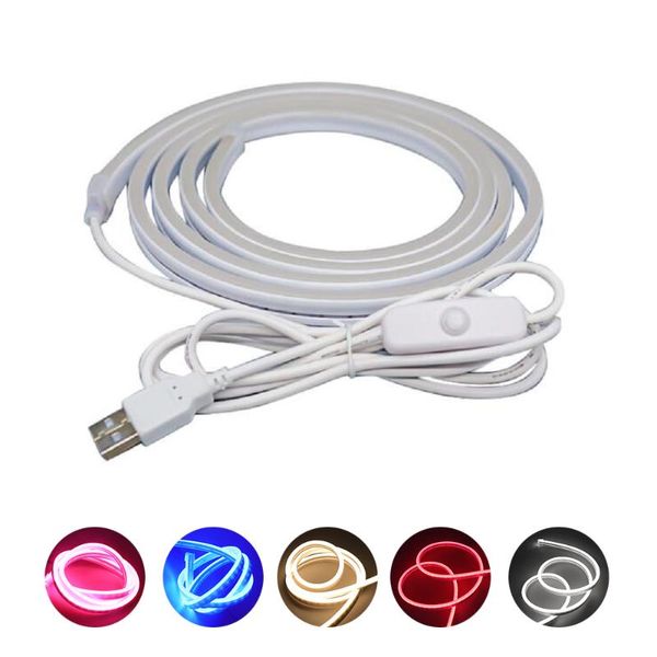 strips dc5v usb led neon light strip with switch smd2835 120leds/m flexible ribbon soft no spot sign waterproof rope tape
strips dc5v usb led neon light strip with switch smd2835 120leds/m flexible ribbon soft no spot sign waterproof rope tape