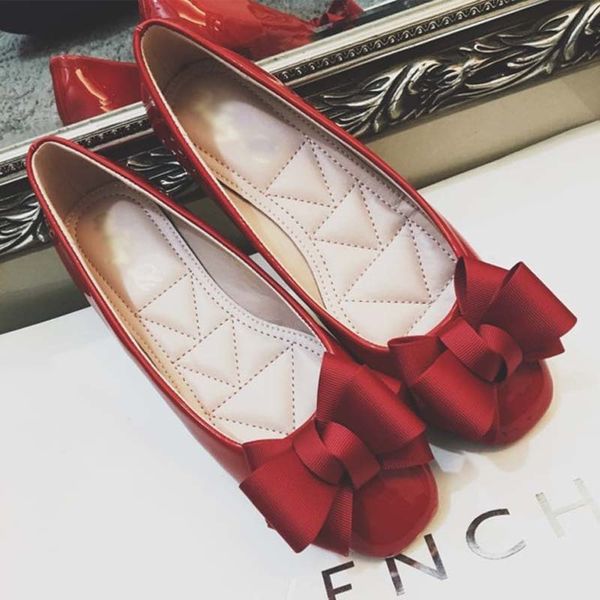 dress shoes bridesmaid sweet silk bow-knot flat ballet women square toe loafers slip on moccasins patent leather soft sole ballerina p4y2, Black
dress shoes bridesmaid sweet silk bow-knot flat ballet women square toe loafers slip on moccasins patent leather soft sole ballerina p4y2, Black