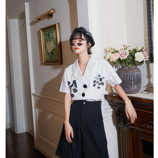 women's blouses & shirts 2021 summer loose slim fit short sleeve white blouse women korean style hipster shirt fashion blusas
women's blouses & shirts 2021 summer loose slim fit short sleeve white blouse women korean style hipster shirt fashion blusas