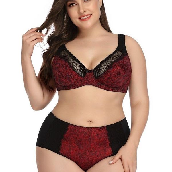 bras women everyday lace bra brief sets plus size print & high waisted panty underwear, Red;black
bras women everyday lace bra brief sets plus size print & high waisted panty underwear, Red;black