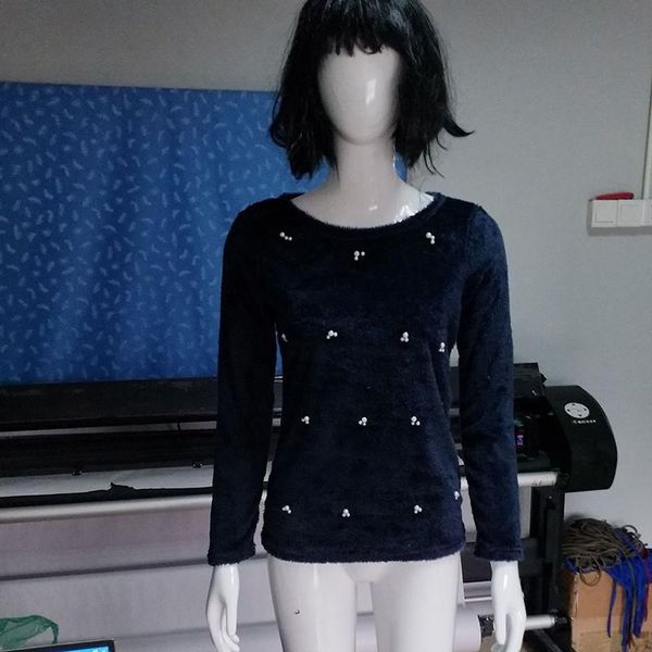 women's sweaters autumn winter sweater women fashion faux pearl beading solid color plush long sleeve pullover warm femme, White;black
women's sweaters autumn winter sweater women fashion faux pearl beading solid color plush long sleeve pullover warm femme, White;black