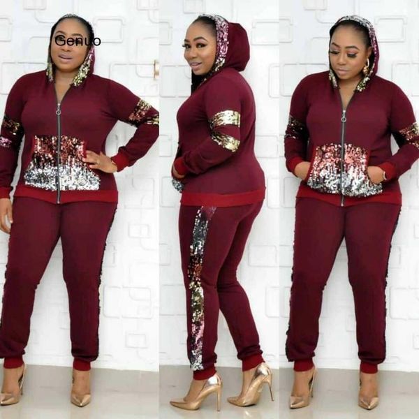 ethnic clothing two piece set women track suit and pants hooded fashion big sequins jogging femme sets outfits sweat suits, Red
ethnic clothing two piece set women track suit and pants hooded fashion big sequins jogging femme sets outfits sweat suits, Red