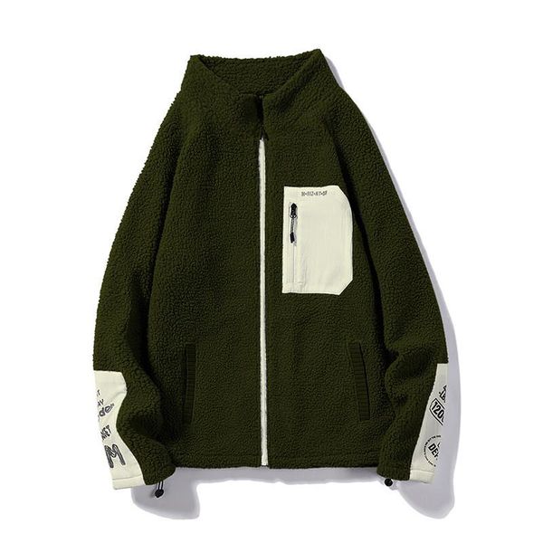 men's jackets winter warm fleece jacket fashion thick thermal coats for male solid color stand collar cardigans clothing, Black;brown
men's jackets winter warm fleece jacket fashion thick thermal coats for male solid color stand collar cardigans clothing, Black;brown
