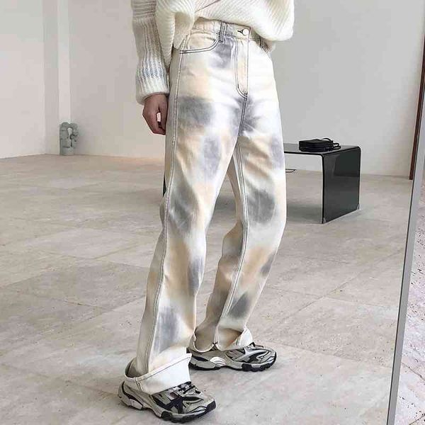 women's shorts women tie dye jeans high waist straight leg loose casual pants 63m7, White;black
women's shorts women tie dye jeans high waist straight leg loose casual pants 63m7, White;black