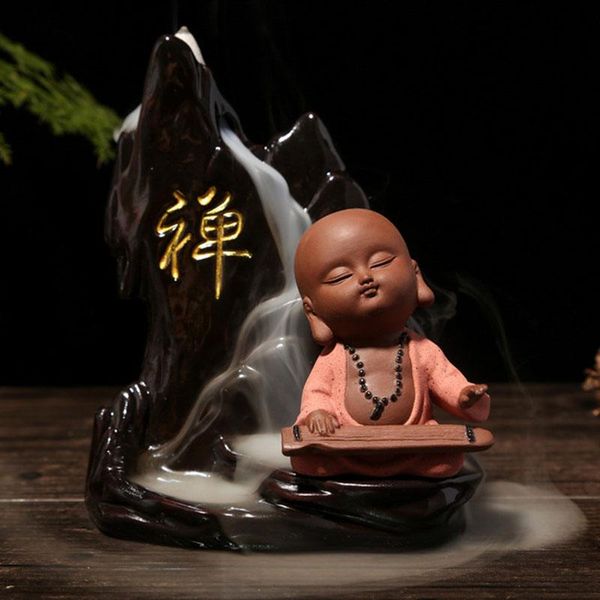 fragrance lamps creative ceramic waterfall backflow incense burner chan meditation monk play piano censer decoration stove teah
fragrance lamps creative ceramic waterfall backflow incense burner chan meditation monk play piano censer decoration stove teah