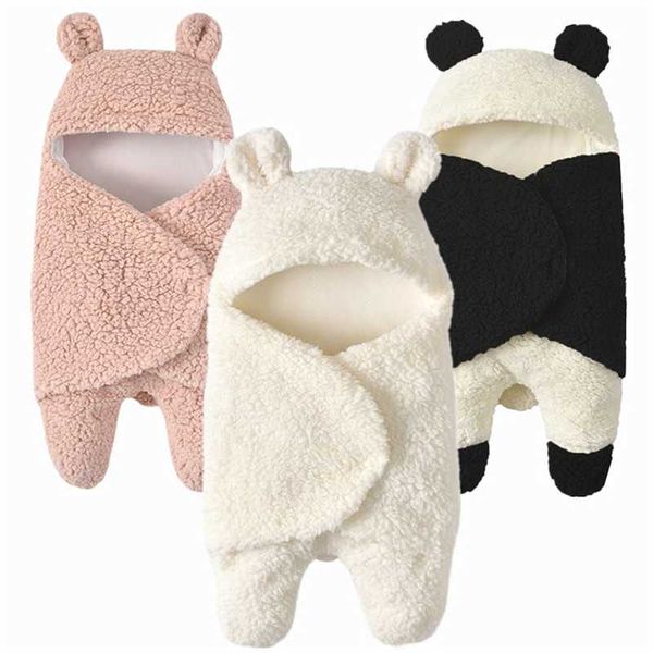 thick warm plush baby swaddle cartoon panda modeling born baby sleeping wrap blanket pography prop for babies boys girls 210927
thick warm plush baby swaddle cartoon panda modeling born baby sleeping wrap blanket pography prop for babies boys girls 210927