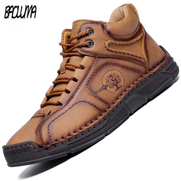 classic casual men's ankle boots leather waterproof autumn outdoor men motorcycle 211022, Black
classic casual men's ankle boots leather waterproof autumn outdoor men motorcycle 211022, Black