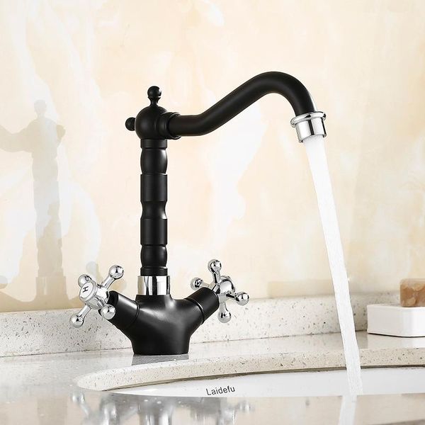 basin faucets chrome and black finish brass bathroom sink faucet dual handle swivel cold mixer water tap banheiro torneira
basin faucets chrome and black finish brass bathroom sink faucet dual handle swivel cold mixer water tap banheiro torneira