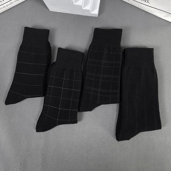 men's socks business pure cotton summer thin section plaid mid-length stocking formal suit black male mid-tube
men's socks business pure cotton summer thin section plaid mid-length stocking formal suit black male mid-tube