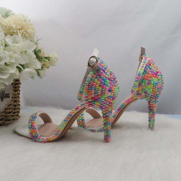 dress shoes 2021 arrival summer female bridal sandals pearl ankle strap wedding woman fashion multicolored thin heel buckle sandal, Black
dress shoes 2021 arrival summer female bridal sandals pearl ankle strap wedding woman fashion multicolored thin heel buckle sandal, Black