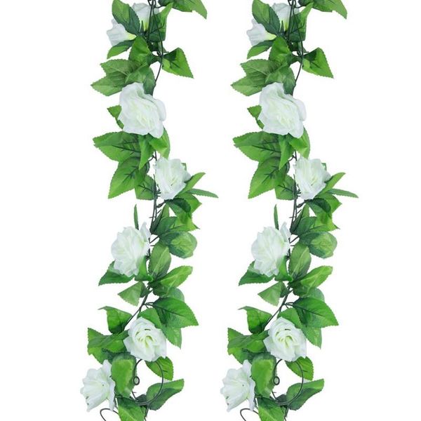 decorative flowers & wreaths 2 pack fake rose vine plants artificial flower home el office wedding party garden craft art
decorative flowers & wreaths 2 pack fake rose vine plants artificial flower home el office wedding party garden craft art