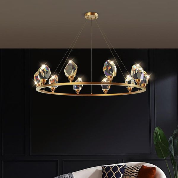luxury all copper pendant chandelier for living room restaurant kitchen el luminaires simple crystal home hanging lamp chandeliers
luxury all copper pendant chandelier for living room restaurant kitchen el luminaires simple crystal home hanging lamp chandeliers
