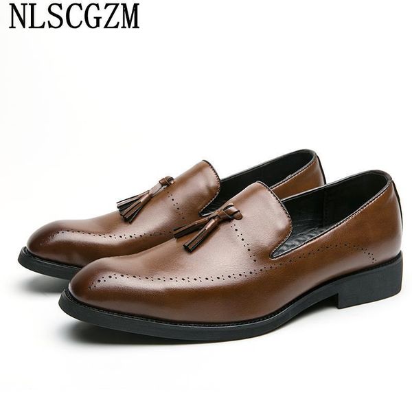 dress shoes formal elevator for man office 2021 men tassel mens loafers luxury sapato masculino chaussures de homme, Black
dress shoes formal elevator for man office 2021 men tassel mens loafers luxury sapato masculino chaussures de homme, Black