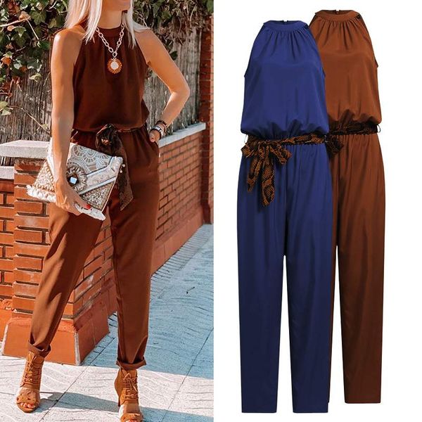 rompers 5xl celmia women long jumpsuit halter sleeveless 2021 summer pockets casual loose solid work playsuits plus size 7, Black;white
rompers 5xl celmia women long jumpsuit halter sleeveless 2021 summer pockets casual loose solid work playsuits plus size 7, Black;white