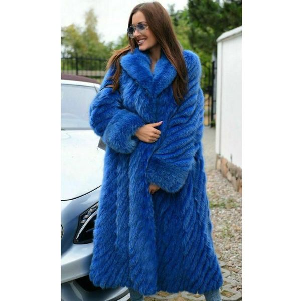 women's fur & faux long royal blue real coats with turn-down collar genuine leather whole skin natural coat outwear female winter, Black
women's fur & faux long royal blue real coats with turn-down collar genuine leather whole skin natural coat outwear female winter, Black