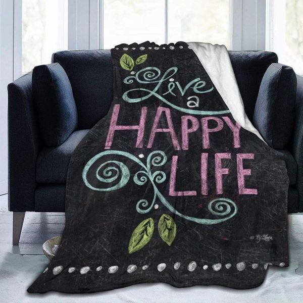 happy life chalkboard sofa throw blanket flannel super soft fleece beach picnic bedspread home decor all season for baby dog bed
happy life chalkboard sofa throw blanket flannel super soft fleece beach picnic bedspread home decor all season for baby dog bed
