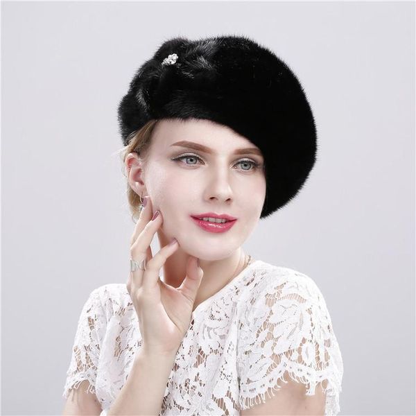 berets beret hat ladies hats french fashion winter warm whole leather flower diamond fur women, Blue;gray
berets beret hat ladies hats french fashion winter warm whole leather flower diamond fur women, Blue;gray