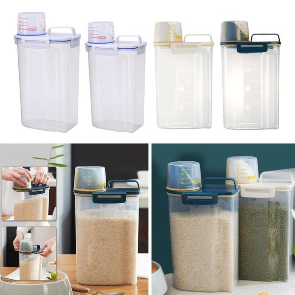 2.5l/3l grains plastic storage containers flour rice snack sugar airtight cereal dry bottles & jars
2.5l/3l grains plastic storage containers flour rice snack sugar airtight cereal dry bottles & jars
