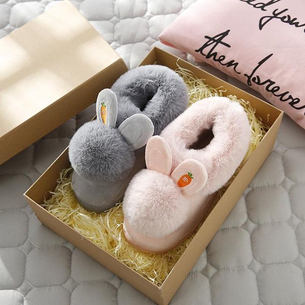 yseven cotton slippers ear home indoor parents and children winter warm shoes womens cute plus plush, Black
yseven cotton slippers ear home indoor parents and children winter warm shoes womens cute plus plush, Black