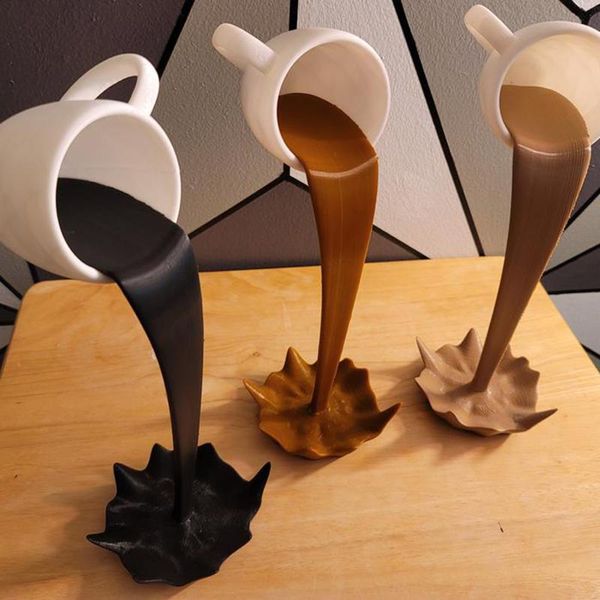 floating coffee cup mug sculpture kitchen decor pouring spilling decoration home mugs
floating coffee cup mug sculpture kitchen decor pouring spilling decoration home mugs