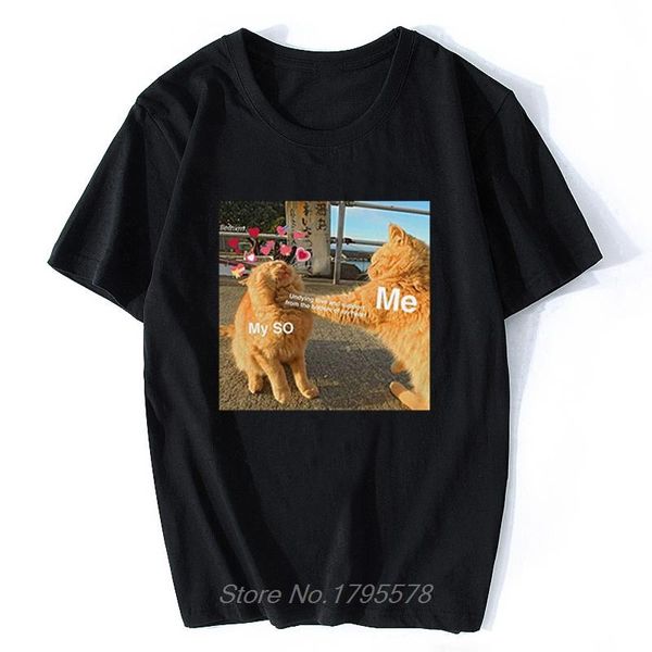 men's t-shirts cute cat love casual tees kawaii print loose short-sleeve tshirt harajuku student summer fashion men cotton t-shirt, White;black
men's t-shirts cute cat love casual tees kawaii print loose short-sleeve tshirt harajuku student summer fashion men cotton t-shirt, White;black