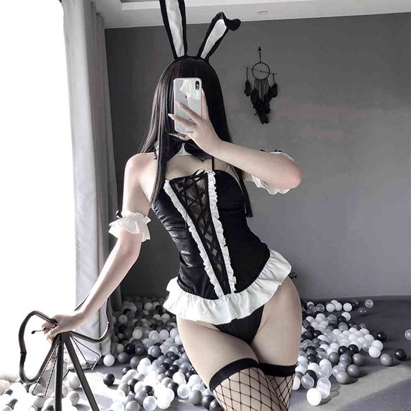 kawaii bunny girls cosplay costume maid outfit with rabbit ears servant role play disfraz for girls, Red;black
kawaii bunny girls cosplay costume maid outfit with rabbit ears servant role play disfraz for girls, Red;black