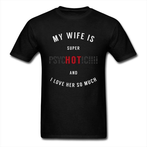 super psycc wife clothing funny men t shirts saying black letter tees witty quote husband, White;black
super psycc wife clothing funny men t shirts saying black letter tees witty quote husband, White;black