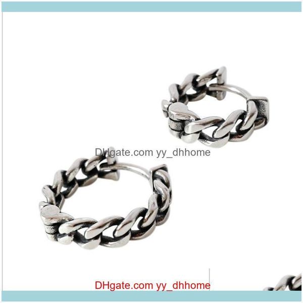 jewelryvintage real 925 sterling sier earrings woman link chain shaped punk antique hoop earring female decoration & hie drop delivery 2021, Golden;silver
jewelryvintage real 925 sterling sier earrings woman link chain shaped punk antique hoop earring female decoration & hie drop delivery 2021, Golden;silver