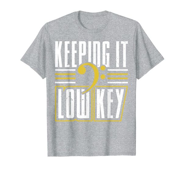 musician humour tee | bass clef low key music joke t-shirt, White;black
musician humour tee | bass clef low key music joke t-shirt, White;black