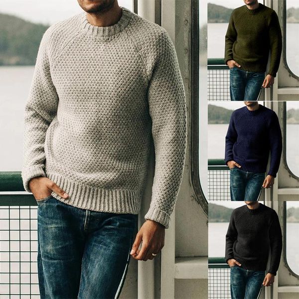 men's sweaters fashion solid color knit 2021 o-neck long sleeve loose pullover casual sweater autumn winter spring, White;black
men's sweaters fashion solid color knit 2021 o-neck long sleeve loose pullover casual sweater autumn winter spring, White;black