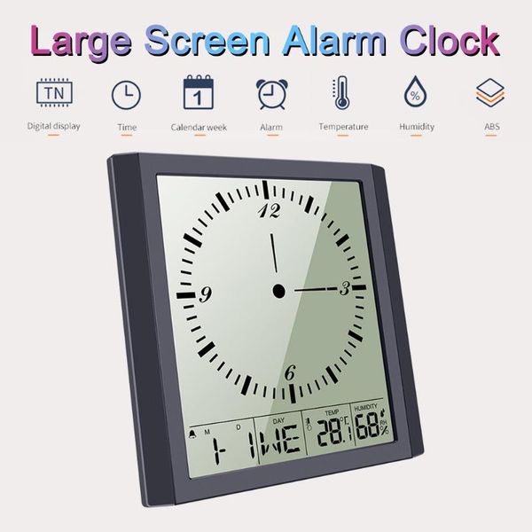desk & table clocks fashion nordic style large screen digital alarm clock battery operated wall humidity/weather/snooze
desk & table clocks fashion nordic style large screen digital alarm clock battery operated wall humidity/weather/snooze