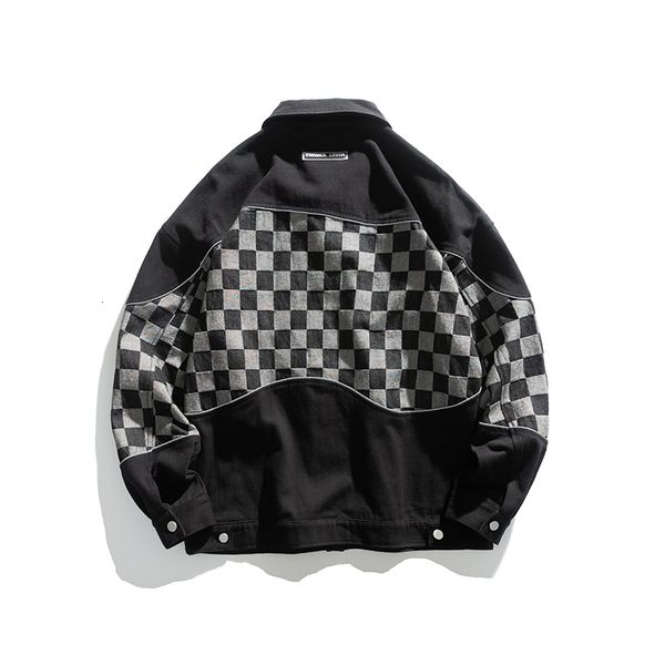 women's jackets primavera outono feminino wearhip hop xadrez denim jaqueta casual solto ins harajuku moda all-match jacket 82if, Black;brown
women's jackets primavera outono feminino wearhip hop xadrez denim jaqueta casual solto ins harajuku moda all-match jacket 82if, Black;brown