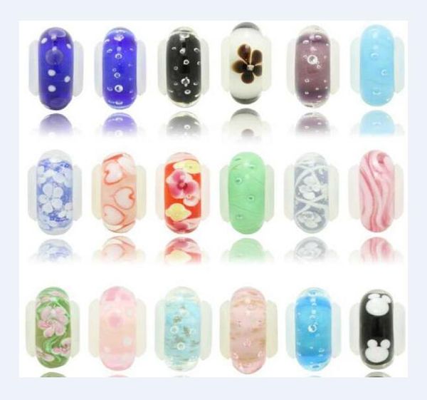100pcs/lot mix style murano lampwork glass european beads charm bracelet necklace for diy craft jewelry c21*, Crystal
100pcs/lot mix style murano lampwork glass european beads charm bracelet necklace for diy craft jewelry c21*, Crystal
