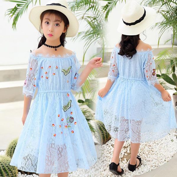 girl's dresses girls dress summer shoulderless wedding party baby kids tulle princess lace clothes floral cut 4 6 7 8 years, Red;yellow
girl's dresses girls dress summer shoulderless wedding party baby kids tulle princess lace clothes floral cut 4 6 7 8 years, Red;yellow