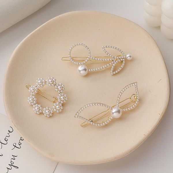 hair clips & barrettes 2021 vintage pearl wreath flower hairpin for women handmade crystal bow clip korean fashion accessorie girls headwear, Golden;silver
hair clips & barrettes 2021 vintage pearl wreath flower hairpin for women handmade crystal bow clip korean fashion accessorie girls headwear, Golden;silver