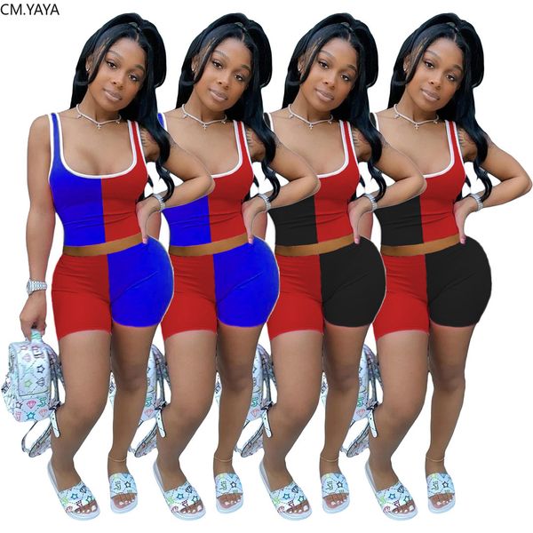 casual women summer patchwork mini tank shorts jogger sweatpants suit two piece set sport matching set outfitby air, White
casual women summer patchwork mini tank shorts jogger sweatpants suit two piece set sport matching set outfitby air, White
