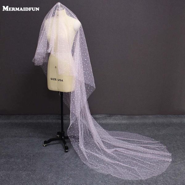 bridal veils arrival pink long wedding veil stars tulle cover face 3 meters without comb colorful velo, Black
bridal veils arrival pink long wedding veil stars tulle cover face 3 meters without comb colorful velo, Black