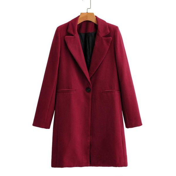 women's wool & blends fad spring autumn blazers women small suit plus size long sleeve jacket casual female slim wild windbreaker coat, Black
women's wool & blends fad spring autumn blazers women small suit plus size long sleeve jacket casual female slim wild windbreaker coat, Black