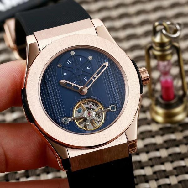 wristwatches watch face men rose gold automatic mechanical sapphire tourbillon watches transparent black rubber brown leather sport, Slivery;brown
wristwatches watch face men rose gold automatic mechanical sapphire tourbillon watches transparent black rubber brown leather sport, Slivery;brown